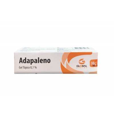 Adapaleno 0.1% gel dermico x30g (Global Pharma)
