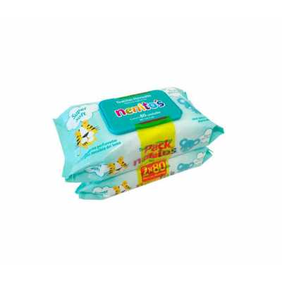 Nenitos Toallitas humedas 80x2