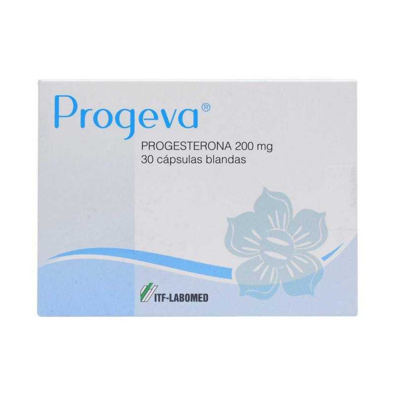 Progeva 200mg x30cap.blandas