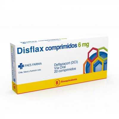 Disflax 6mg x20com