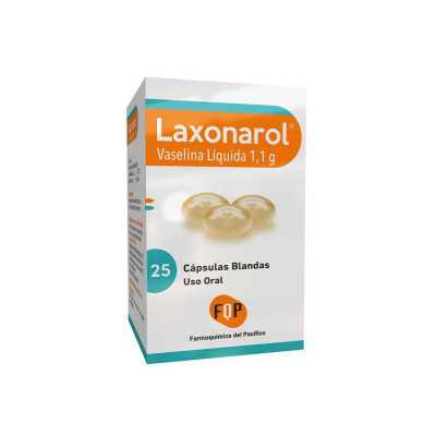 Laxonarol Cápsulas blandas 1,1g x25