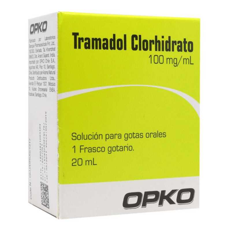 Tramadol Gotas 100mg/ml. X20ml (Opko)