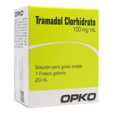 Tramadol Gotas 100mg/ml. X20ml (Opko)