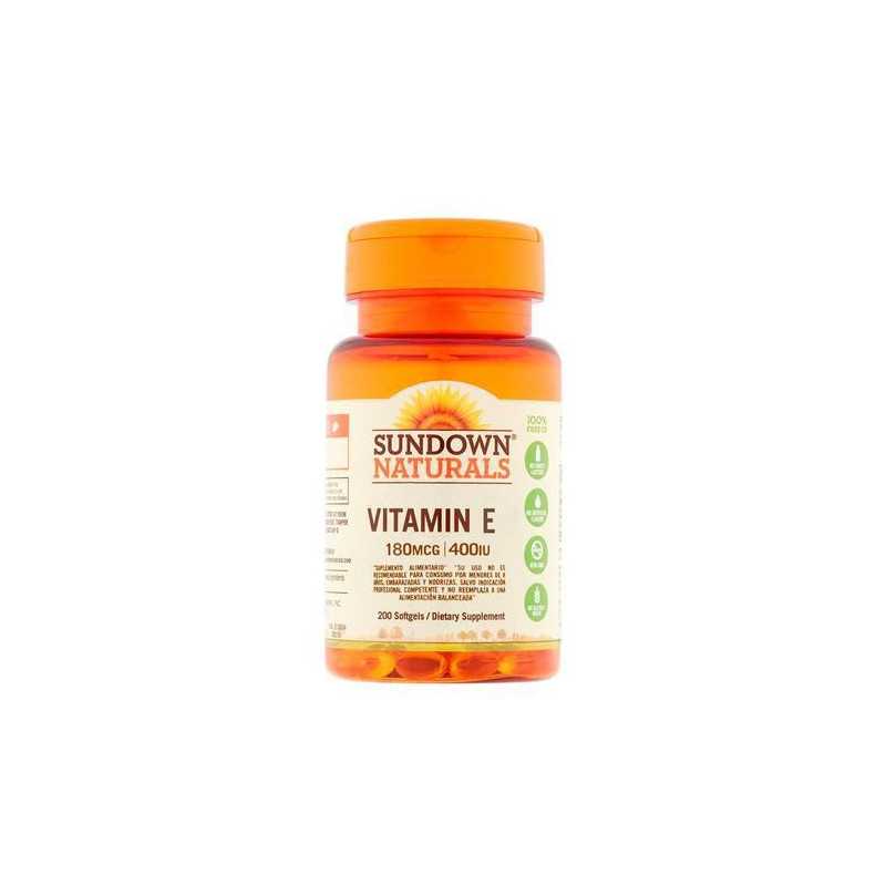 Vitamina E 400 ui x100cap (Sundown)
