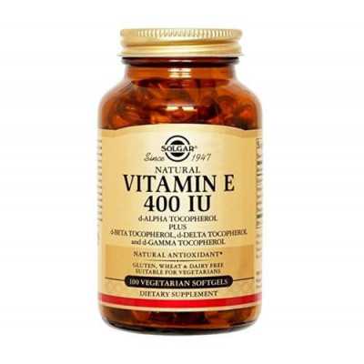 Vitamina E 400 ui x100cap (Solgar)