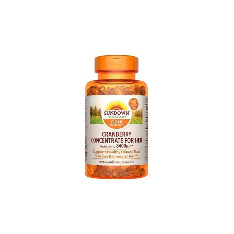Cranberry Concentrated 8400mg x150cap (Sundown)