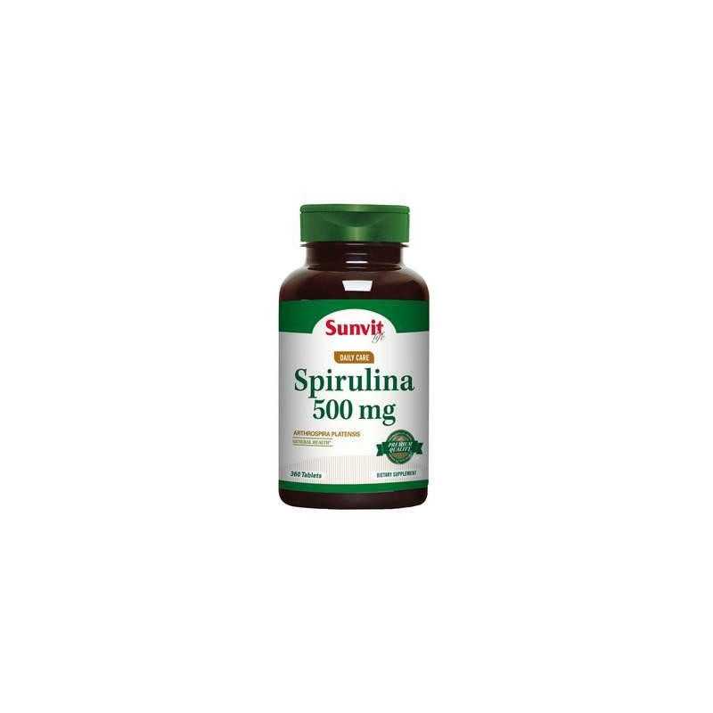 Spirulina 500mg x360cap (Sunvit)