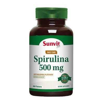 Spirulina 500mg x360cap (Sunvit)