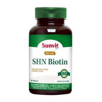 Skin Hair Nails Biotin x60cap (Sunvit)