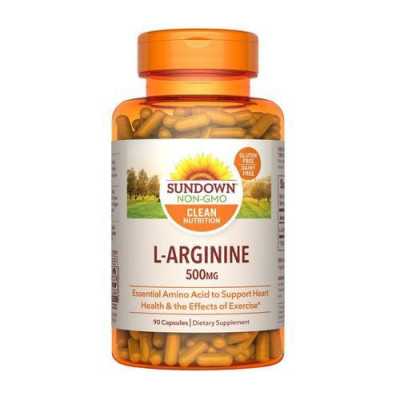L-arginine 500mg x90cap (Sundown)