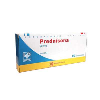Prednisona 20mg x20com. Pasteur (Cenabast)