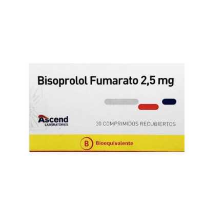 Bisoprolol 2,5mg x30com Ascend (Cenabast)