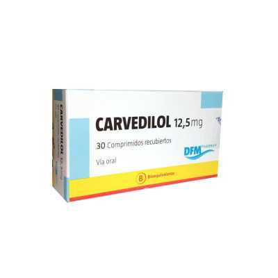Carvedilol 12,5mg x30com Difem (Cenabast)
