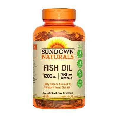 Fish Oil 1200mg (360Mg Omega3) x200cap (Sundown)