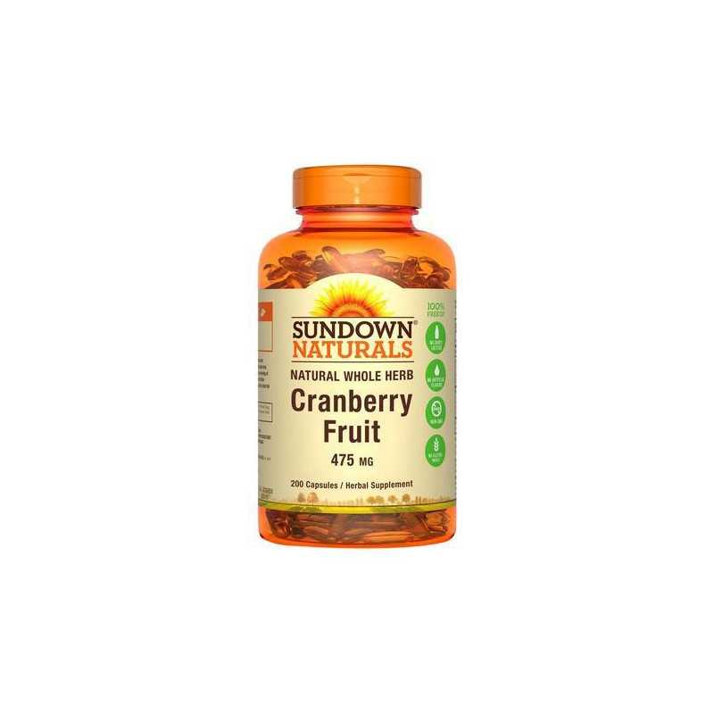 Cranberry Fruit 475mg x200cap (Sundown)