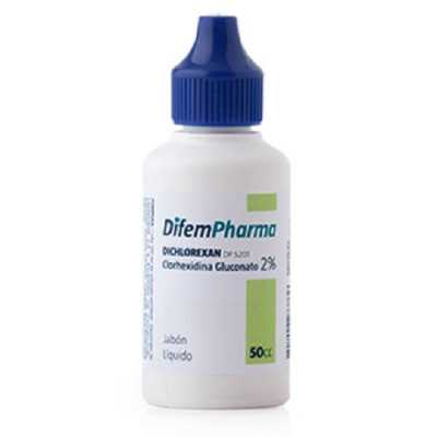 Dichlorexan Clorhexidina jabon liquido 50cc