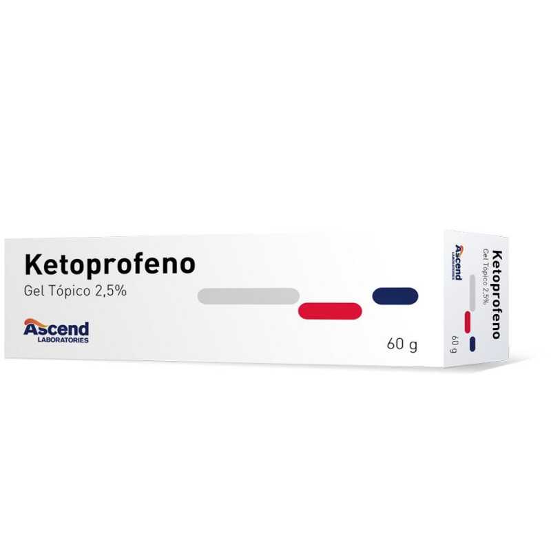 Ketoprofeno Gel 2,5% x60g (Ascend)