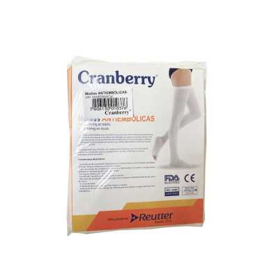 Medias Antiembolicas talla M (Cranberry)