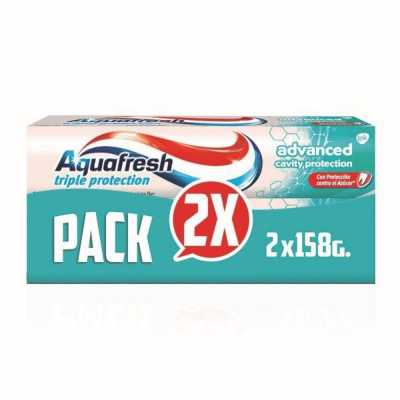 Aquafresh Pasta advanced pasta 158gr x2