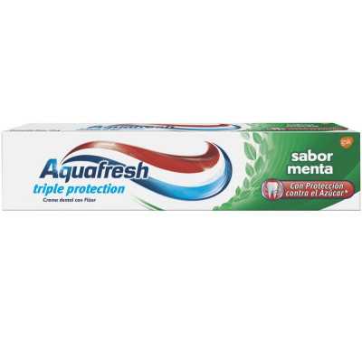 Aquafresh Pasta triple proteccion menta 158gr