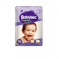 Babysec Premium pañales desechables talla XG 14 unidades. Pañales Infantiles