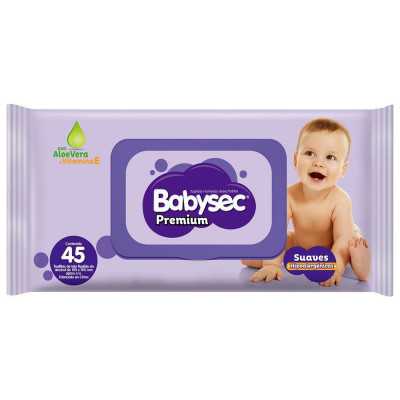 Babysec Toallitas humedas premium x45