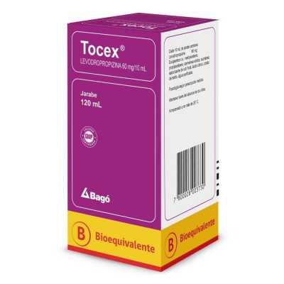 Tocex Jarabe 60mg/10ml x120ml