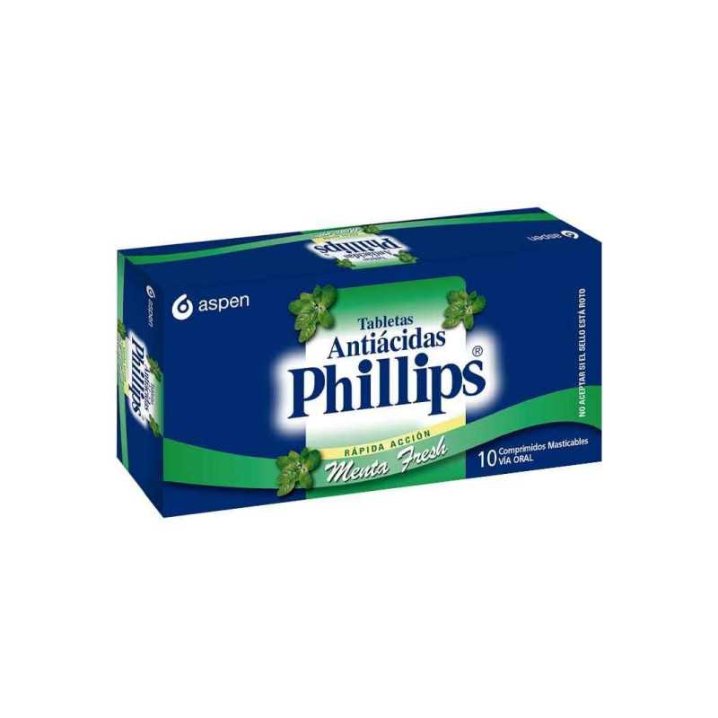 Phillips Antiacido menta caja x 10