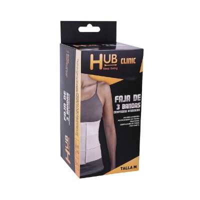 Faja 3 bandas compresion intermedia talla M (HUB)