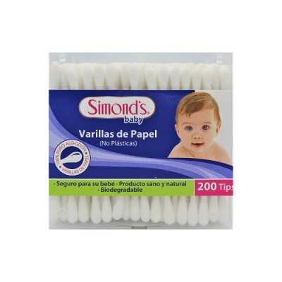 Simonds Cotonitos varilla de algodon 200 un