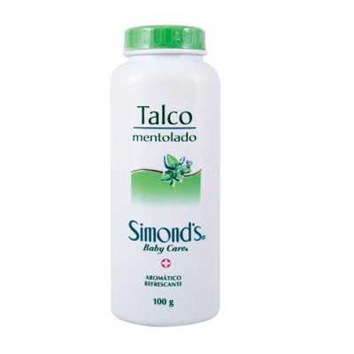 Simonds Talco mentolado 100gr