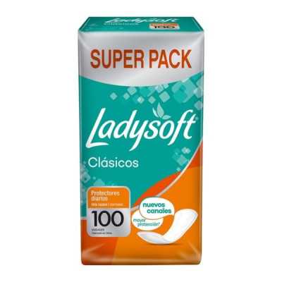 Ladysoft Protectores diarios clasico x100