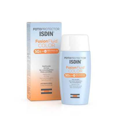 Isdin Fotoprotector spf 50+ fusion fluid color 50ml