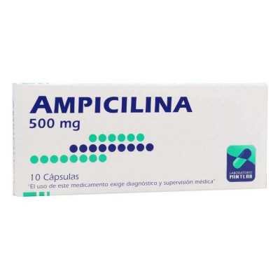 Ampicilina 500mg x10cap. (Mintlab)