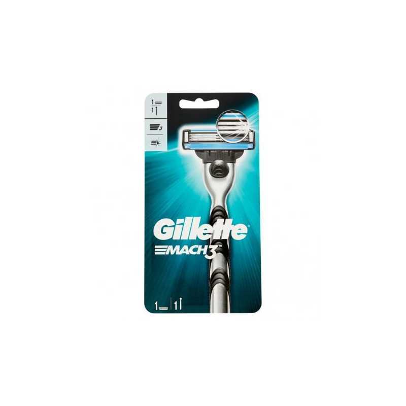 Gillette Mach3 maquina + 1 repuesto Gillette Mach3 maquina + 1 repuesto
