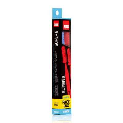 Phb Cepillo dental adulto super 8 pack duo