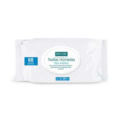 Toallas Humedas para adulto x60 (Biocure)
