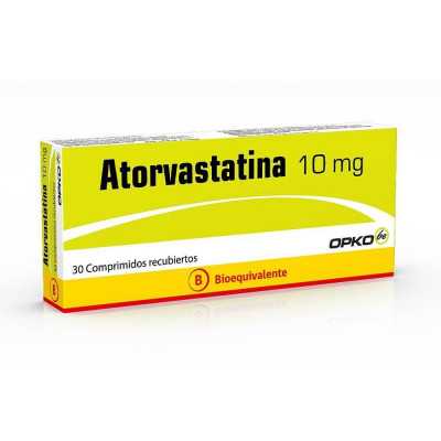 Atorvastatina 10mg x30com. Opko (Cenabast)