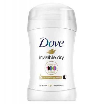 Dove Women desodorante barra invisible dry 50g