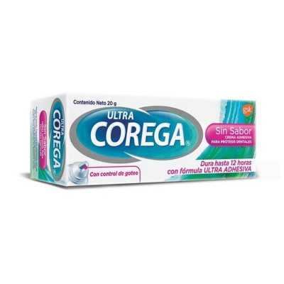 Corega Ultra crema sin sabor 20gr
