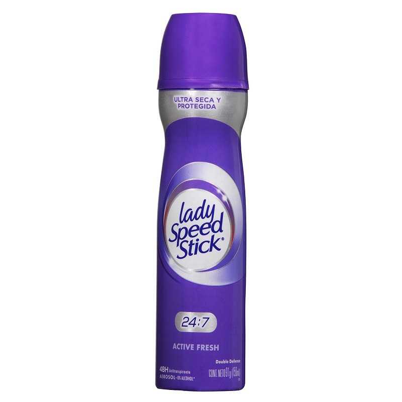 Lady Speed stick desodorante spray active fresh 150ml