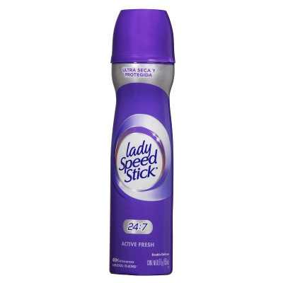 Lady Speed stick desodorante spray active fresh 150ml