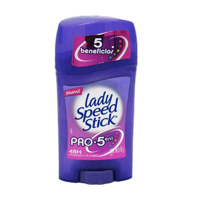 Lady Speed stick desodorante barra pro 5 en 1 45gr