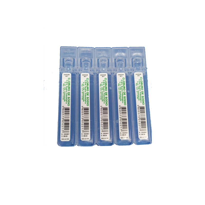 Cloruro de sodio 0,9% ap 5ml (Biosano)
