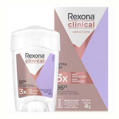 Rexona Clinical Extra Dry antitranspirante crema 48g