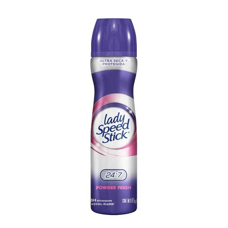 Lady Speed stick desodorante spray powder fresh 150ml
