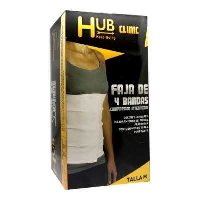 Faja Hub 4 bandas compresion intermedia talla M