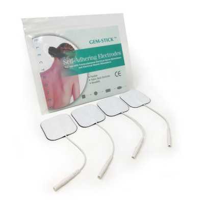 Electrodo Cubierto con gel 5x5cm x4u (Gem-Stick)