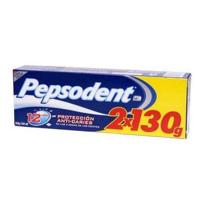 Pepsodent Pasta proteccion anticaries 130g x 2