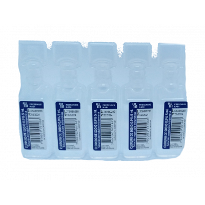 Cloruro de sodio 0,9% ap 5ml (Sanderson)